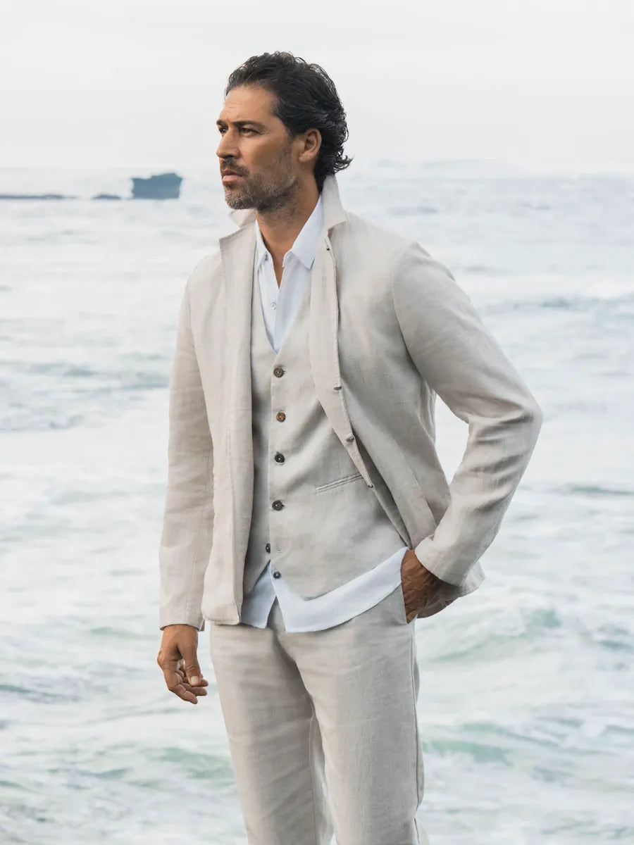 Men's Jacket and Outerwear - Pure Linen