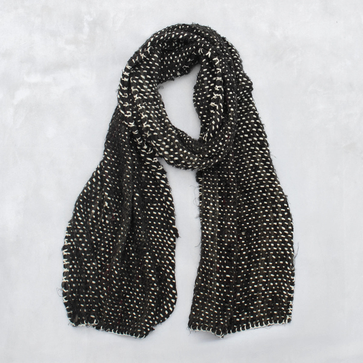 Batur Scarf Black Granit