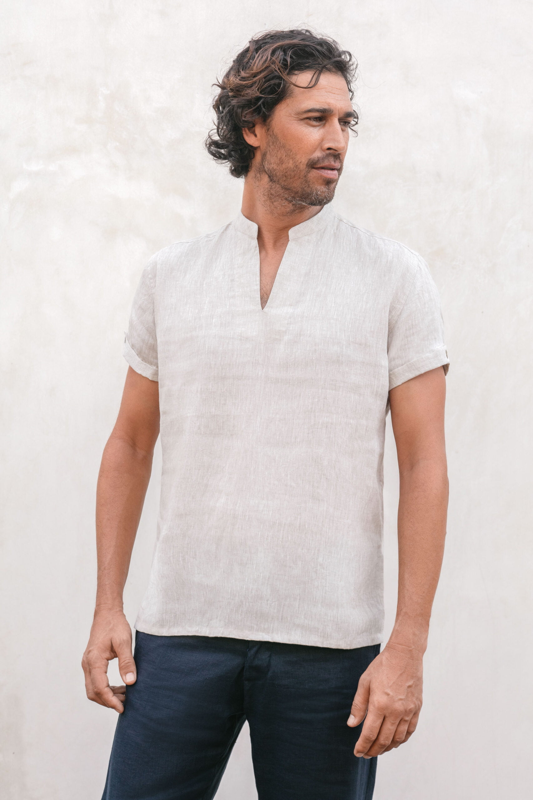 Men Linen Shirts - 100% Linen Collection