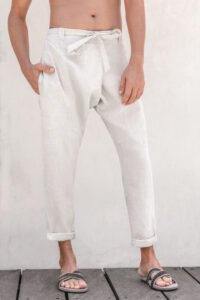 Shaba urban zen linen pants natural