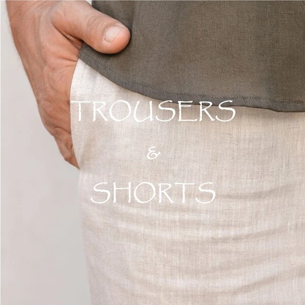 Men Linen Trousers and Shorts Collection Bali